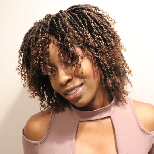 Dreadlock wig short - wig, braid